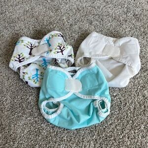 Thirsties Hook & Loop Velcro Cloth Diaper Shell Lot